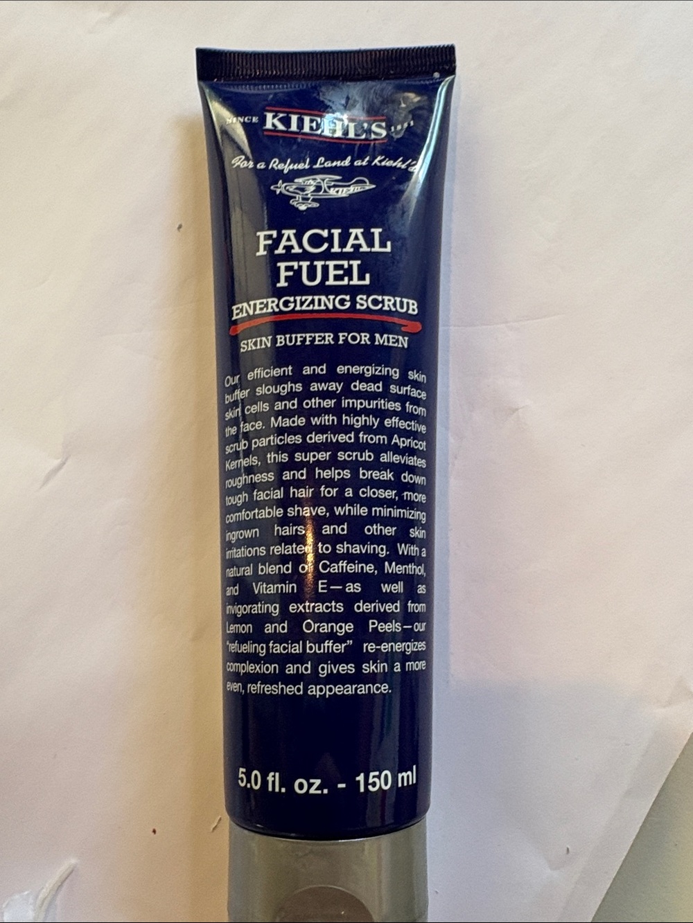 Kiehl's Facial Fuel Energizing Scrub - Black and Silver